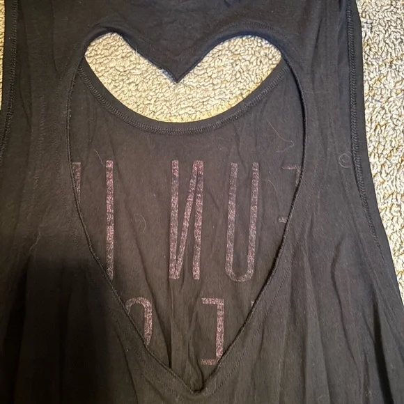 PINK Victoria's Secret Black Tank - Picture 4 of 4